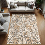 Persian modern rug suitable for any bedroom or living rooms